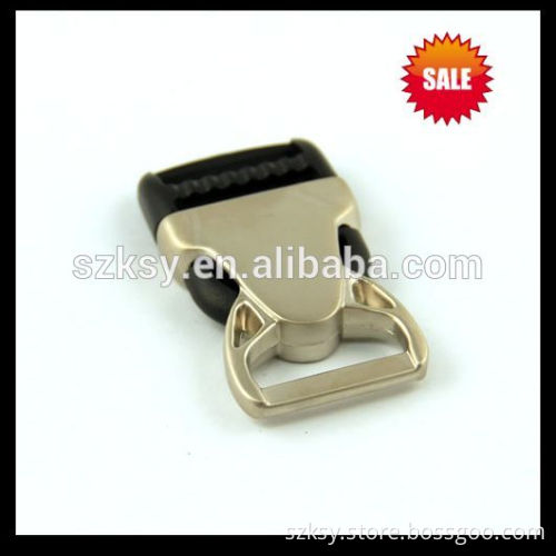Metal Side Release Buckle for Pet Collars